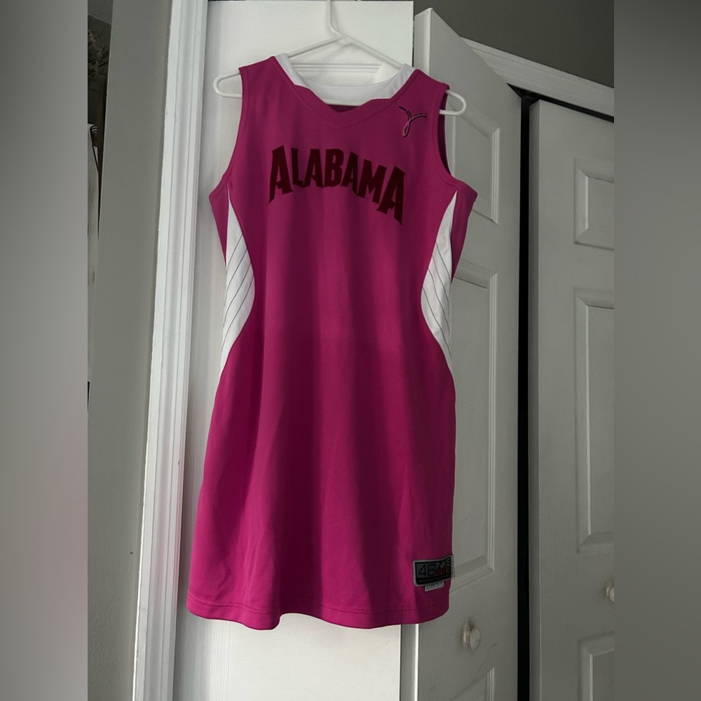 Nike Alabama Pink Breast Cancer Awareness Dress